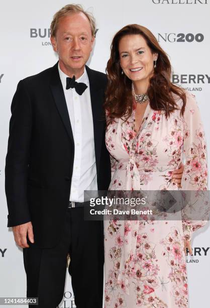 Geordie Greig and Kathryn Greig attend 'The Alchemist's Feast', the inaugural summer party & fundraiser for the National Gallery's Bicentenary...