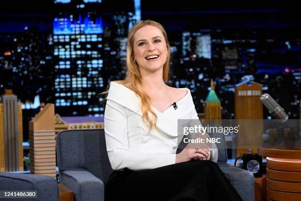 Episode 1677 -- Pictured: Actress Evan Rachel Wood during an interview on Thursday, June 23, 2022 --