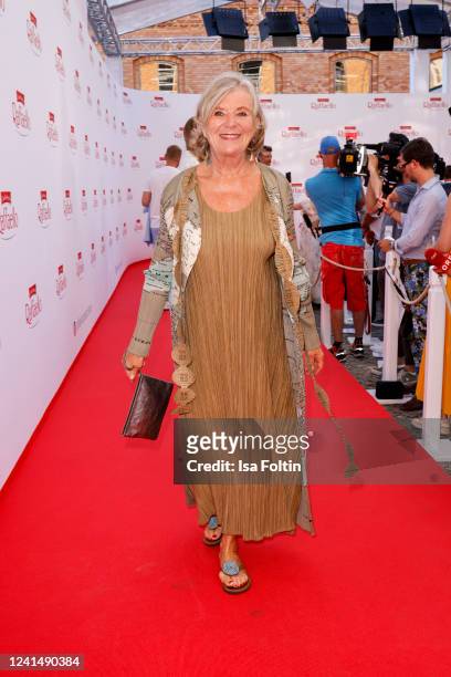 German actress Jutta Speidel attends the "Raffaello Summer Day" on June 23, 2022 in Berlin, Germany.