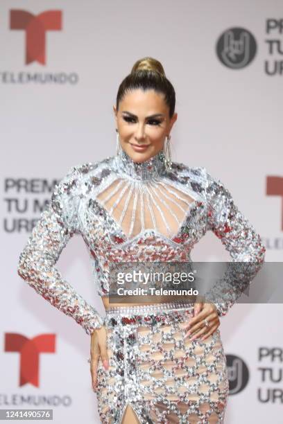 Red Carpet -- Pictured: Ninel Conde arriving to the Coliseo de Puerto Rico in San Juan, PR on June 23, 2022 --