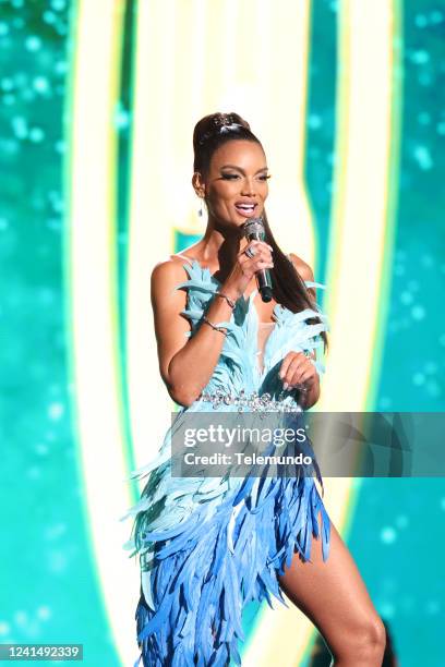 Show -- Pictured: Zuleyka Rivera at the Coliseo de Puerto Rico in San Juan, PR on June 23, 2022 --