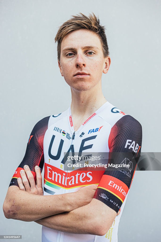 Pogacar Rabbit Portrait of Slovenian professional cyclist Tadej Pogacar,... News Photo ...
