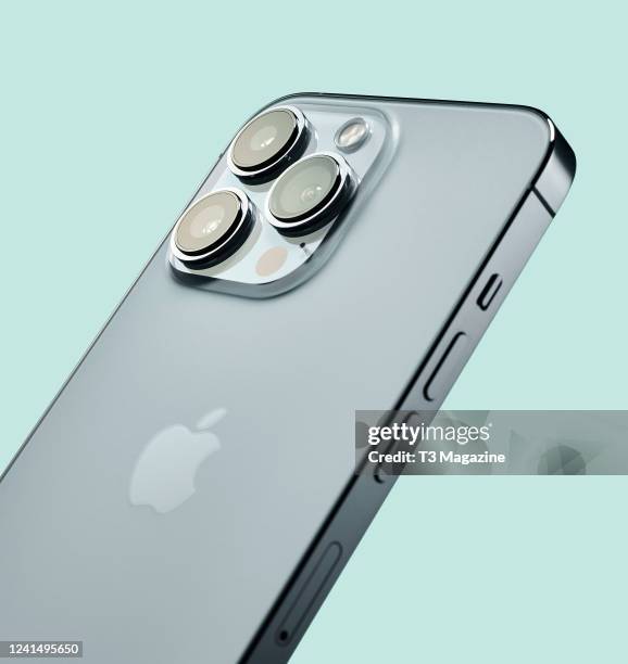 An Apple iPhone 13 Pro smartphone, taken on September 29, 2021.