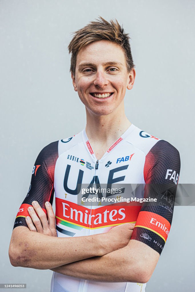 Pogacar Rabbit Portrait of Slovenian professional cyclist Tadej Pogacar,... News Photo ...