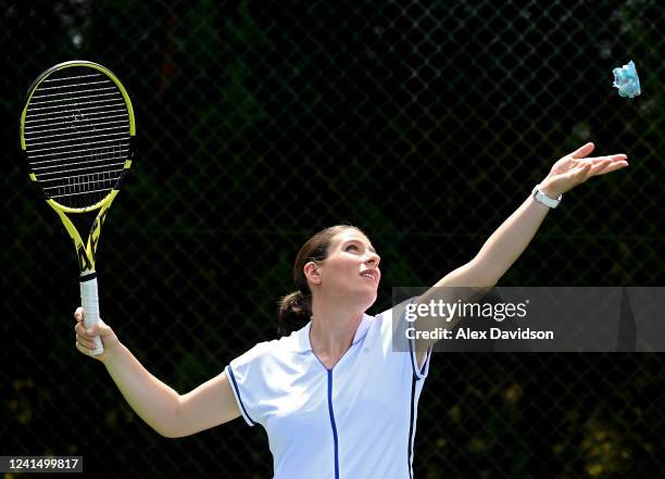 In this image released on 27 June, former British number one - and sustainability champion - Johanna Konta teams up with sustainable online grocer,...