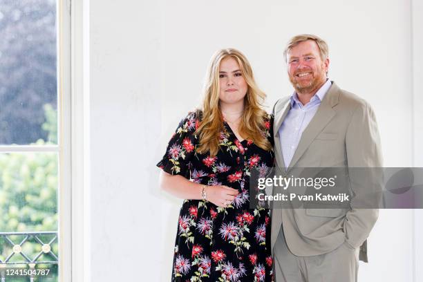 King Willem-Alexander of The Netherlands, Queen Maxima of The Netherlands, Princess Amalia of The Netherlands, Princess Alexia of The Netherlands and...