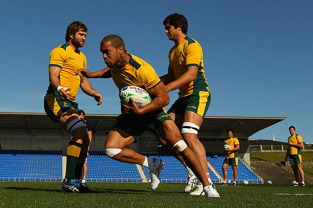 NZL: Australia IRB RWC 2011 Training Session