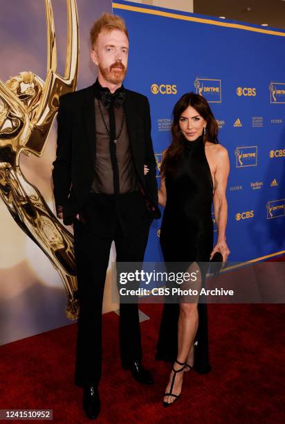 Krista Allen of The Bold & The Beautiful and guest arrive at The 49TH ANNUAL DAYTIME EMMY® AWARDS, broadcasting LIVE Friday, June 24 on the CBS...