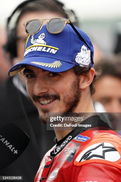 Francesco Bagnaia of Italien, Ducati Lenovo Team during the MotoGP of Netherlands - Qualifying at TT Circuit Assen on June 25, 2022 in Assen,...