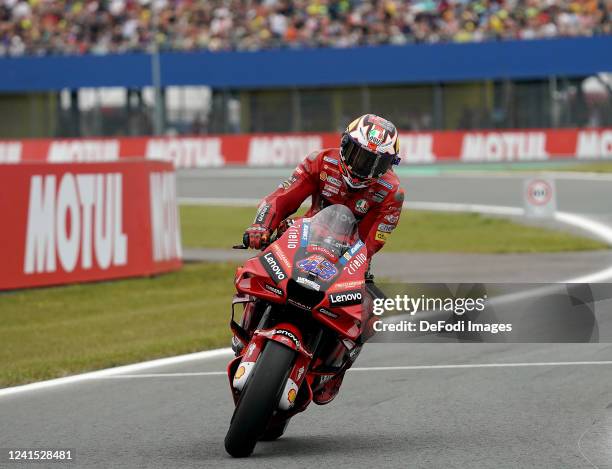 Jack Miller of Australien, Ducati Lenovo Team during the MotoGP of Netherlands - Qualifying at TT Circuit Assen on June 25, 2022 in Assen,...