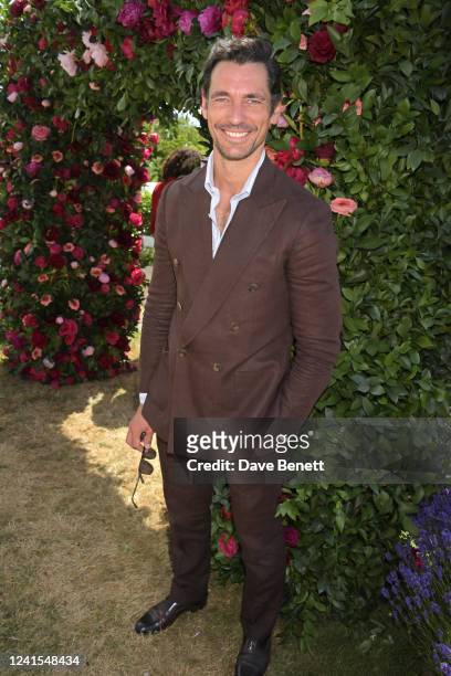 David Gandy attends Cartier Style Et Luxe at the Goodwood Festival Of Speed 2022 on June 26, 2022 in London, England.