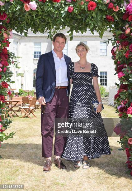 Josh Hartnett and Tamsin Egerton attend Cartier Style Et Luxe at the Goodwood Festival Of Speed 2022 on June 26, 2022 in London, England.
