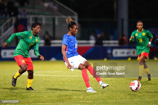 Ouleymata SARR during the Women's International Friendly match between France and Cameroon at Stade Pierre Brisson on June 25, 2022 in Beauvais,...