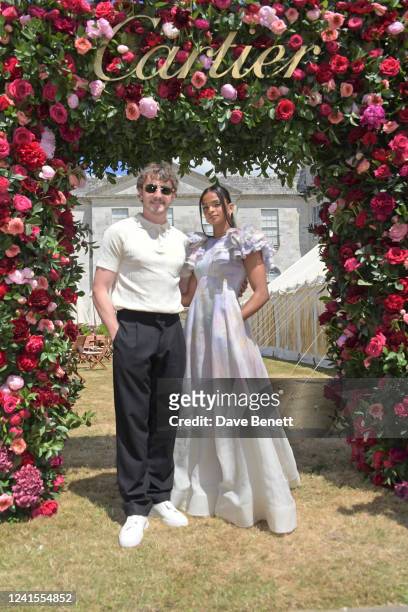 Paul Mescal and Ramla Ali attend Cartier Style Et Luxe at the Goodwood Festival Of Speed 2022 on June 26, 2022 in London, England.