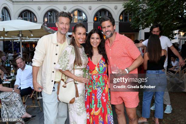 Wayne Carpendale, Annemarie Carpendale, Chryssanthi Kavazi and Tom Beck attend the Constantin Film Open House and Reception as part of the Filmfest...