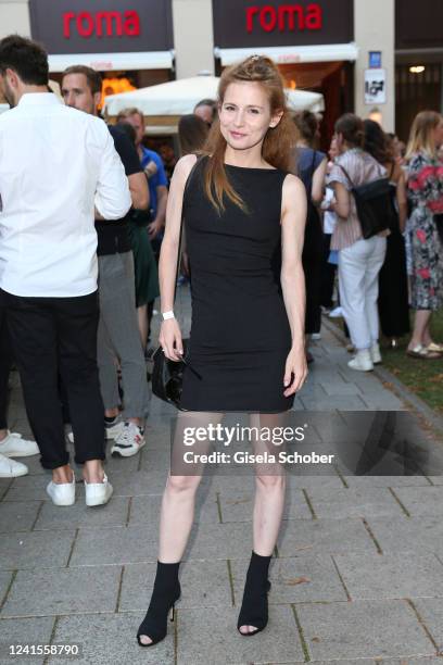 Josefine Preuss during the Constantin Film Open House and Reception as part of the Filmfest München at Cafe Roma on June 26, 2022 in Munich, Germany.
