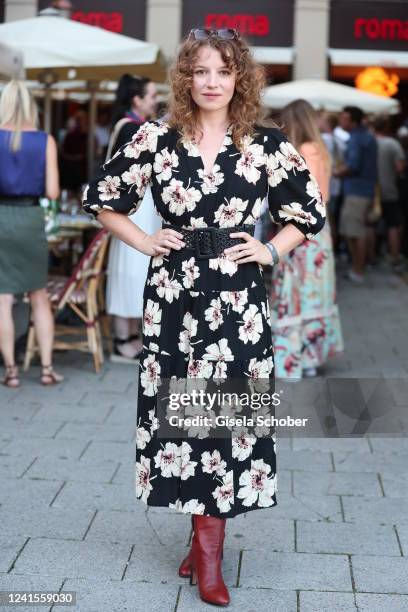 Antonia Bill during the Constantin Film Open House and Reception as part of the Filmfest München at Cafe Roma on June 26, 2022 in Munich, Germany.