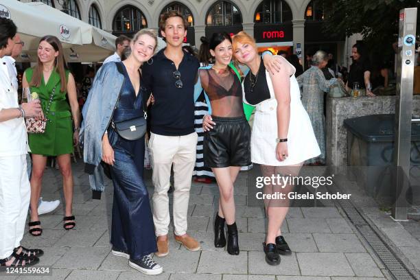 Leonie Brill, Tim Oliver Schultz, Sayneb Nesha Saleh, Sophie Passmann during the Constantin Film Open House and Reception as part of the Filmfest...