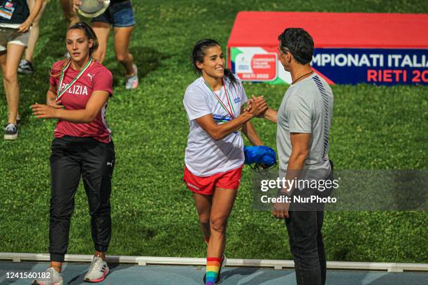 Roberta Bruni Carabinieri during the Italian Athletics Campionati Italiani Assoluti di Atletica Leggera on June 26, 2022 at the Stadio Raul...