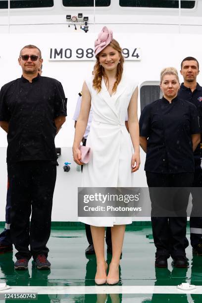 June 25, 2022 Her Royal Highness Princess Elisabeth christens the oceanographic research vessel Belgica in Ghent. The RV Belgica will play a key role...