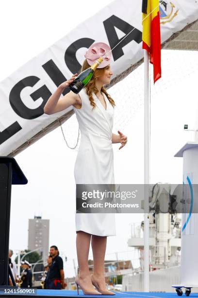 June 25, 2022 Her Royal Highness Princess Elisabeth christens the oceanographic research vessel Belgica in Ghent. The RV Belgica will play a key role...