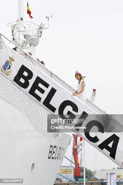 June 25, 2022 Her Royal Highness Princess Elisabeth christens the oceanographic research vessel Belgica in Ghent. The RV Belgica will play a key role...