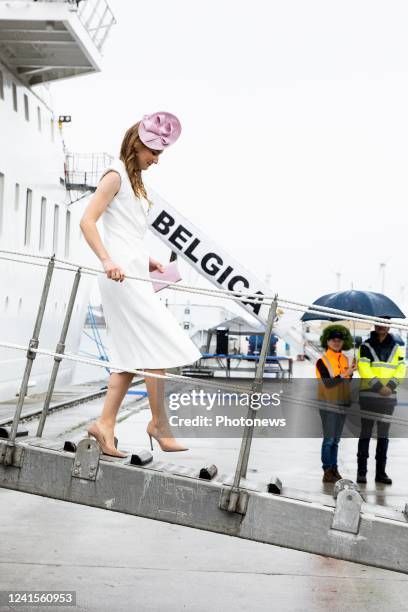 June 25, 2022 Her Royal Highness Princess Elisabeth christens the oceanographic research vessel Belgica in Ghent. The RV Belgica will play a key role...