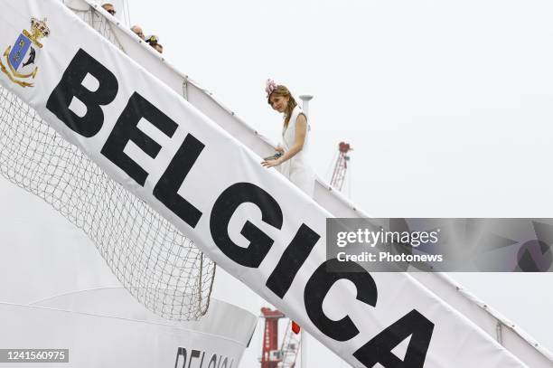 June 25, 2022 Her Royal Highness Princess Elisabeth christens the oceanographic research vessel Belgica in Ghent. The RV Belgica will play a key role...