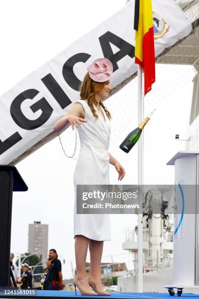 June 25, 2022 Her Royal Highness Princess Elisabeth christens the oceanographic research vessel Belgica in Ghent. The RV Belgica will play a key role...