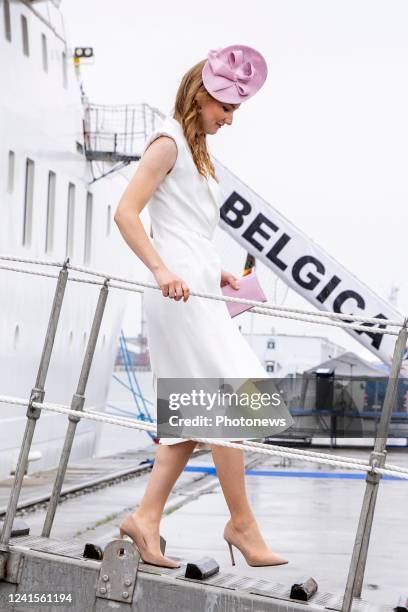 June 25, 2022 Her Royal Highness Princess Elisabeth christens the oceanographic research vessel Belgica in Ghent. The RV Belgica will play a key role...