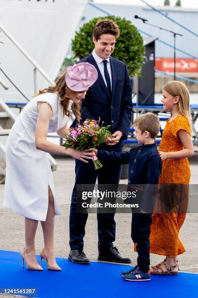 June 25, 2022 Her Royal Highness Princess Elisabeth christens the oceanographic research vessel Belgica in Ghent. The RV Belgica will play a key role...