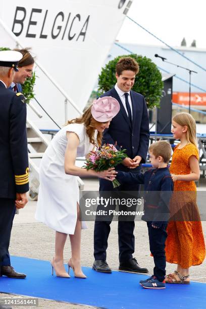 June 25, 2022 Her Royal Highness Princess Elisabeth christens the oceanographic research vessel Belgica in Ghent. The RV Belgica will play a key role...