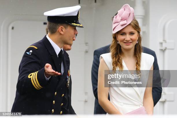 June 25, 2022 Her Royal Highness Princess Elisabeth christens the oceanographic research vessel Belgica in Ghent. The RV Belgica will play a key role...