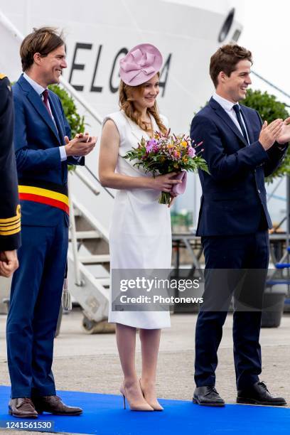 June 25, 2022 Her Royal Highness Princess Elisabeth christens the oceanographic research vessel Belgica in Ghent. The RV Belgica will play a key role...