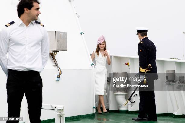 June 25, 2022 Her Royal Highness Princess Elisabeth christens the oceanographic research vessel Belgica in Ghent. The RV Belgica will play a key role...