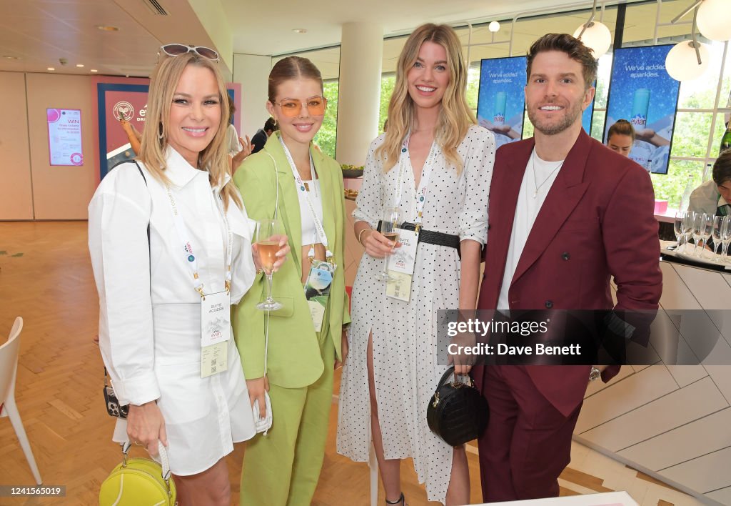 Evian VIP Suite At Wimbledon 2022, Certified As Carbon Neutral By The Carbon Trust - Day 1