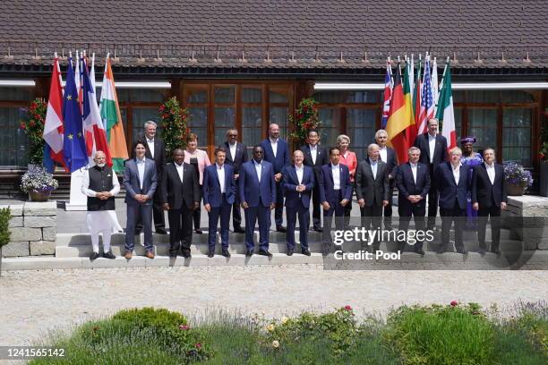 Indian Prime Minister Narendra Modi, Canadian Prime Minister Justin Trudeau Secretary-General of the Organisation for Economic Co-operation and...