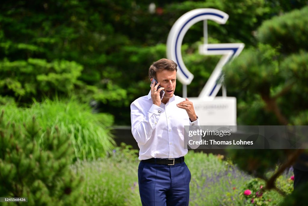 G7 Leaders Convene For Summit At Schloss Elmau