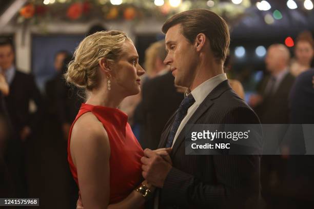 The Magnificent City of Chicago" Episode 1022 -- Pictured: Kara Killmer as Sylvie Brett, Jesse Spencer as Casey --