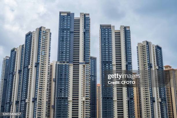 Photo taken on June 28, 2022 shows a new commercial residential complex in Nanning, Guangxi Zhuang Autonomous Region. Recently, China's provincial...