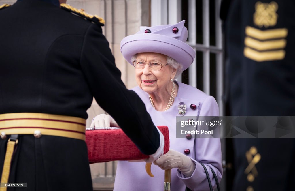 The Royal Family Visit Scotland - Armed Forces Act Of Loyalty Parade