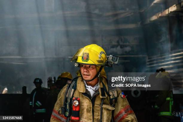 Fire Rescue Manila Filipino Fireman