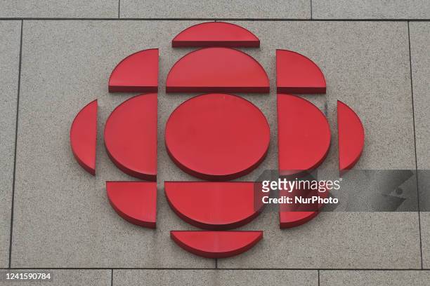 Logo of the Canadian Broadcasting Corporation, CBC/Radio-Canada, a Canadian public broadcaster for both radio and television. Friday, May 20 in...