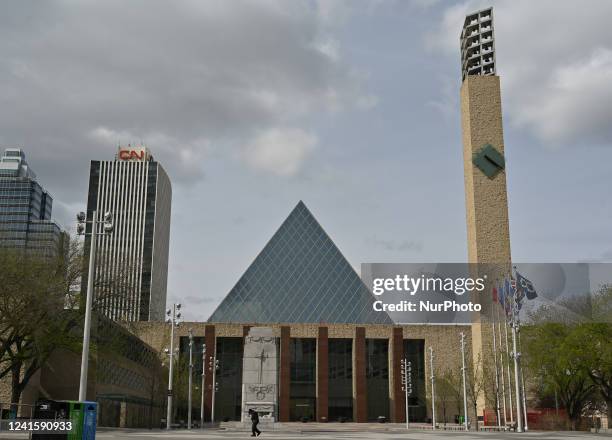 General view of Edmonton's City Hall. Friday, May 20 in Edmonton, Alberta, Canada.