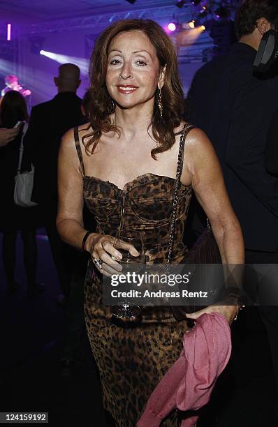 Vicky Leandros attends the Music meets Media party at Grand Hotel Esplanade on September 8, 2011 in Berlin, Germany.