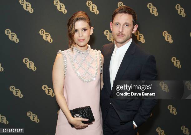 Kate Mara and Jamie Bell attend the BFI Chair's Dinner awarding BFI Fellowships to James Bond producers Barbara Broccoli and Michael G. Wilson at...