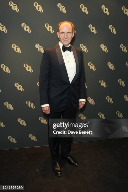 Ralph Fiennes attends the BFI Chair's Dinner awarding BFI Fellowships to James Bond producers Barbara Broccoli and Michael G. Wilson at Claridge's on...