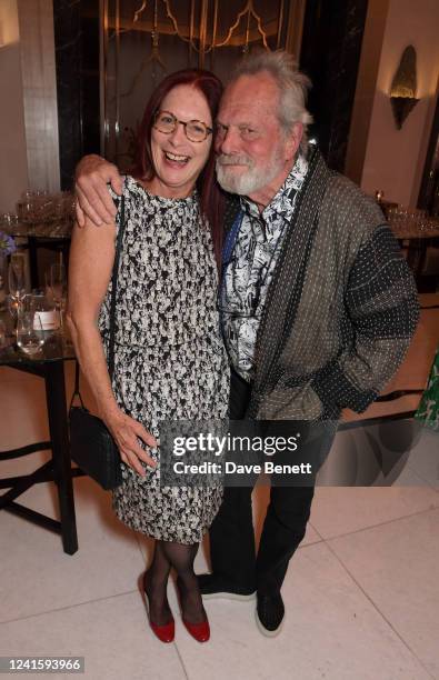 Maggie Weston and Terry Gilliam attend the BFI Chair's Dinner awarding BFI Fellowships to James Bond producers Barbara Broccoli and Michael G. Wilson...
