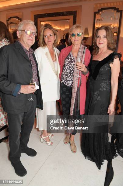 Jeremy Thomas, Caroline Michel, Ludovica Barassi and Barbara Broccoli attend the BFI Chair's Dinner awarding BFI Fellowships to James Bond producers...