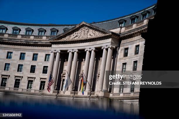 The Environmental Protection Agency headquarters in Washington, DC, on June 29, 2022. The US Supreme Court has four decisions left to announce this...